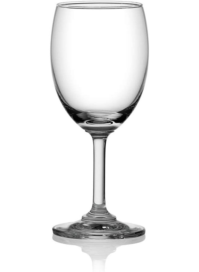 Ocean طقم كؤوس نبيذ كلاسيكية مكونة من 6 قطع، سعة 195 مل - شفاف - Image 3